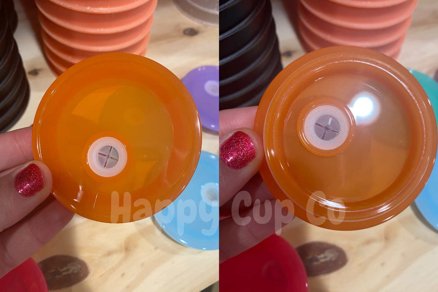 Glass Can Plastic Lids