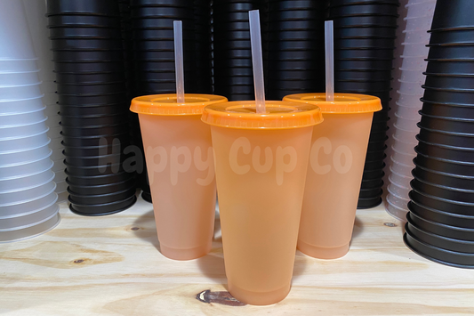 Frosted Goldenrod Cold Cups