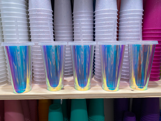 Iridescent Cold Cups