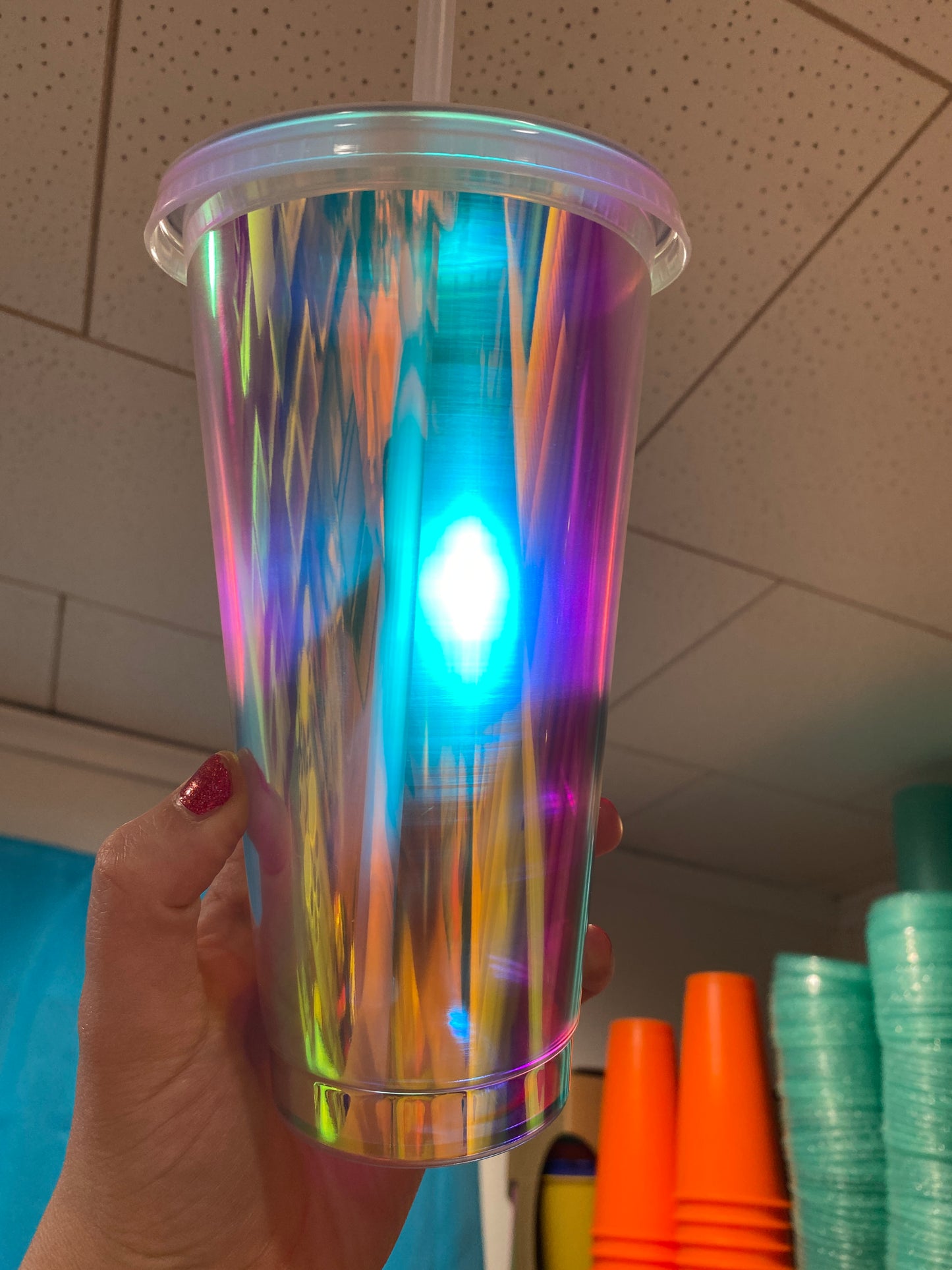 Iridescent Cold Cups