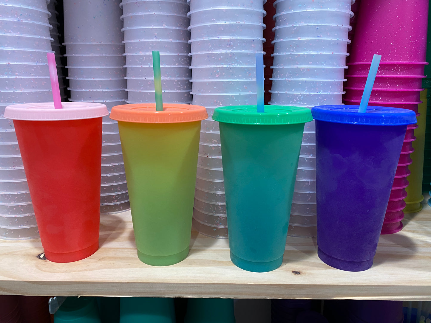 Spring Color Changing Cold Cups