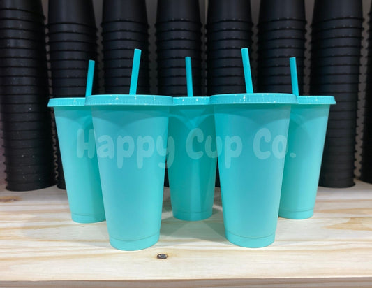 Robin's Egg Blue Cold Cups