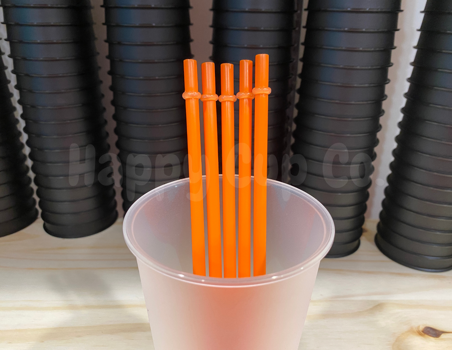 Orange Straws